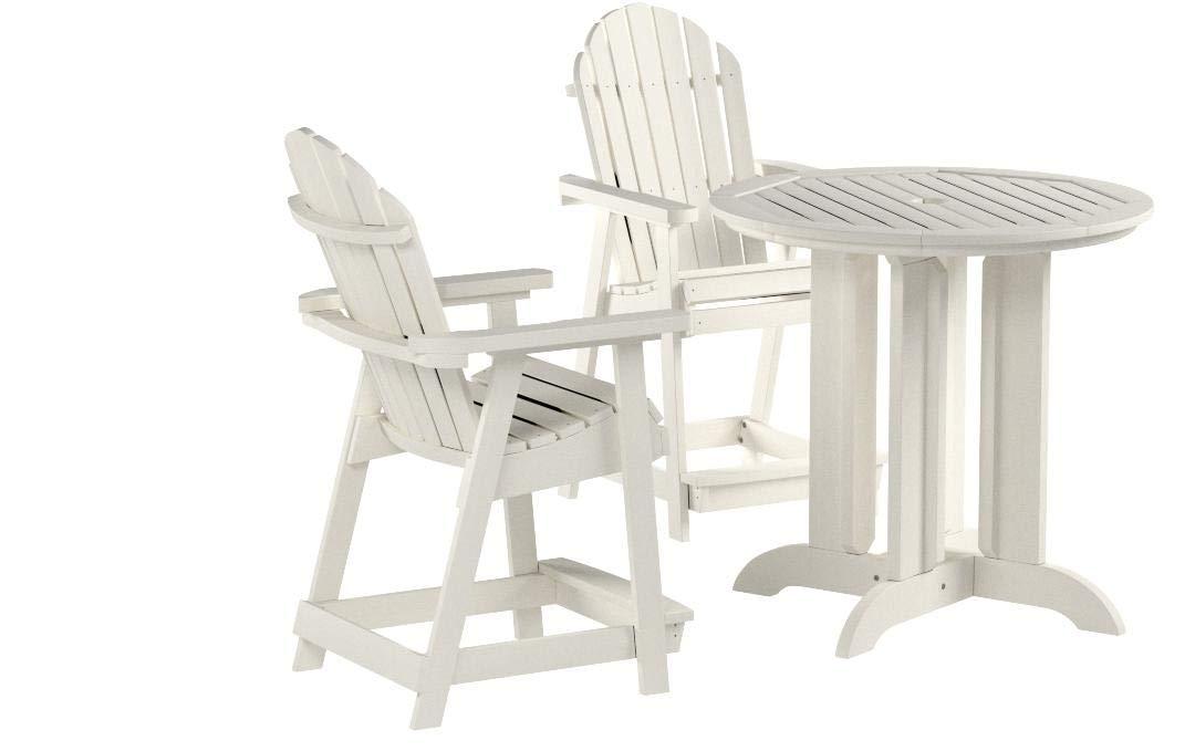Anette 2-Person 36" Round, Counter-Height Dining Set