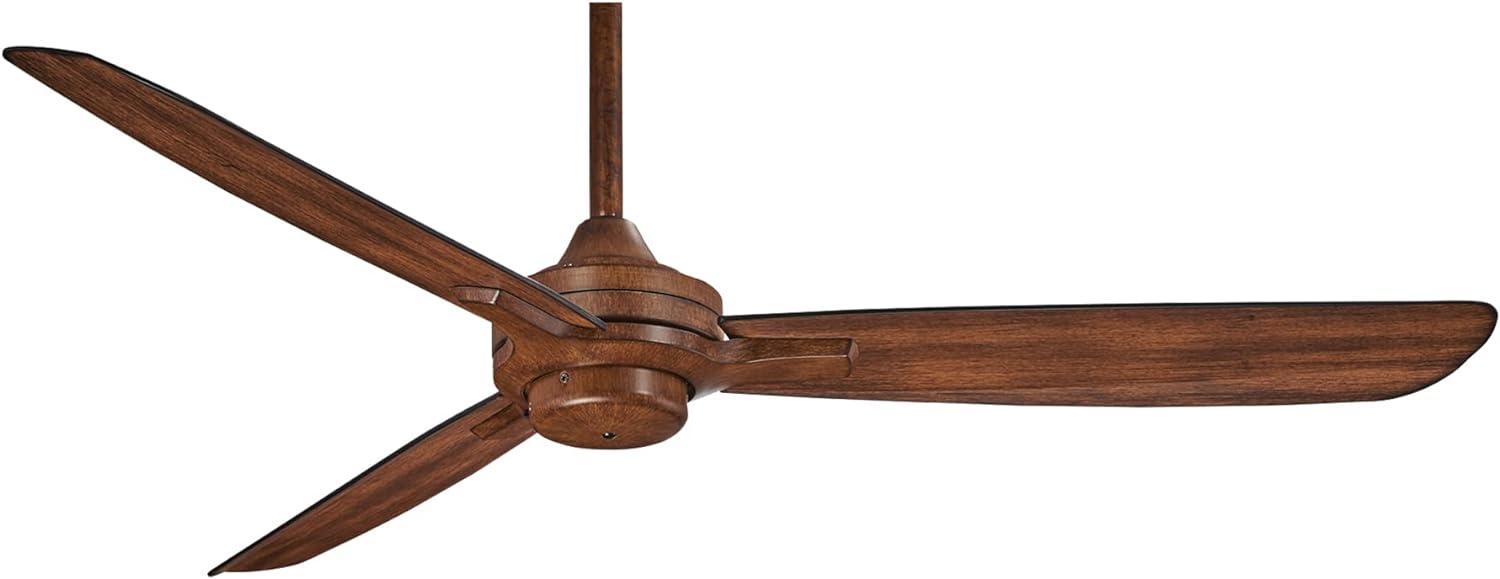 52" Rudolph 3-Blade Propeller Ceiling Fan with Wall Control