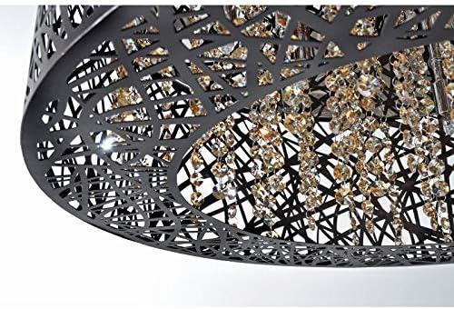 -9 Light Pendant In Contemporary Style-23.5 Inches Wide By 10 Inches High-Bronze Finish-Xenon Lamping Type Et2 Lighting E21308-10Bz
