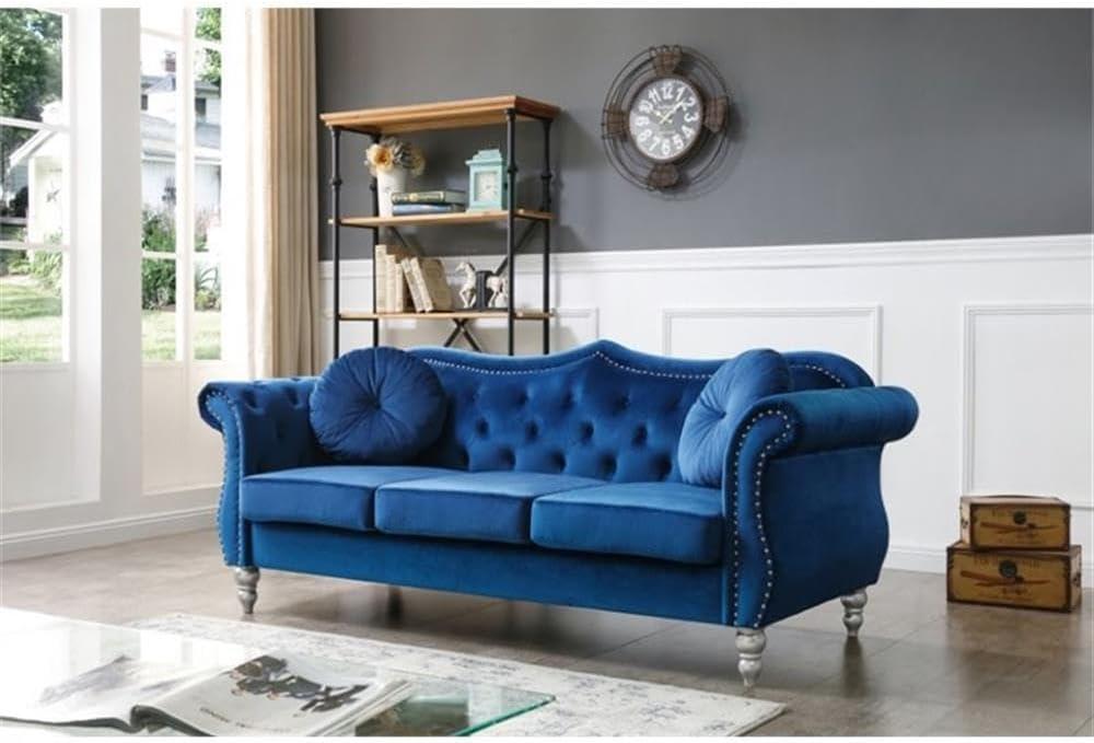 Glory Furniture 82'' Velvet Sofa