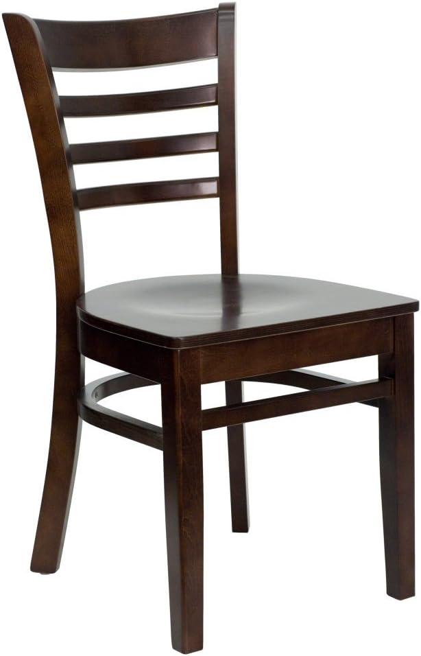 Red Barrel Studio® Ladder Back Wooden Restaurant Chair