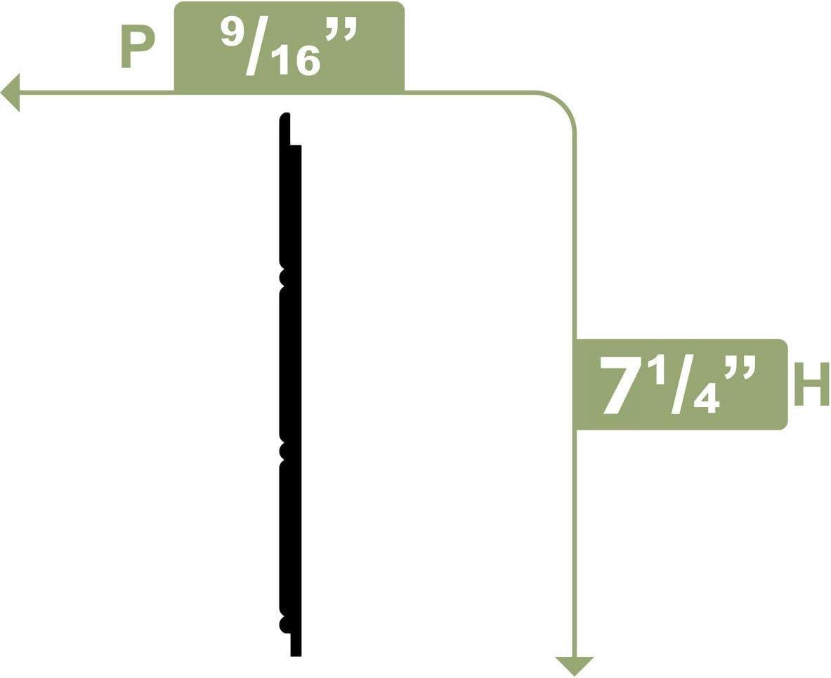 Ekena Millwork 96" Reversible Wainscoting (Set of 4) (Set of 4)