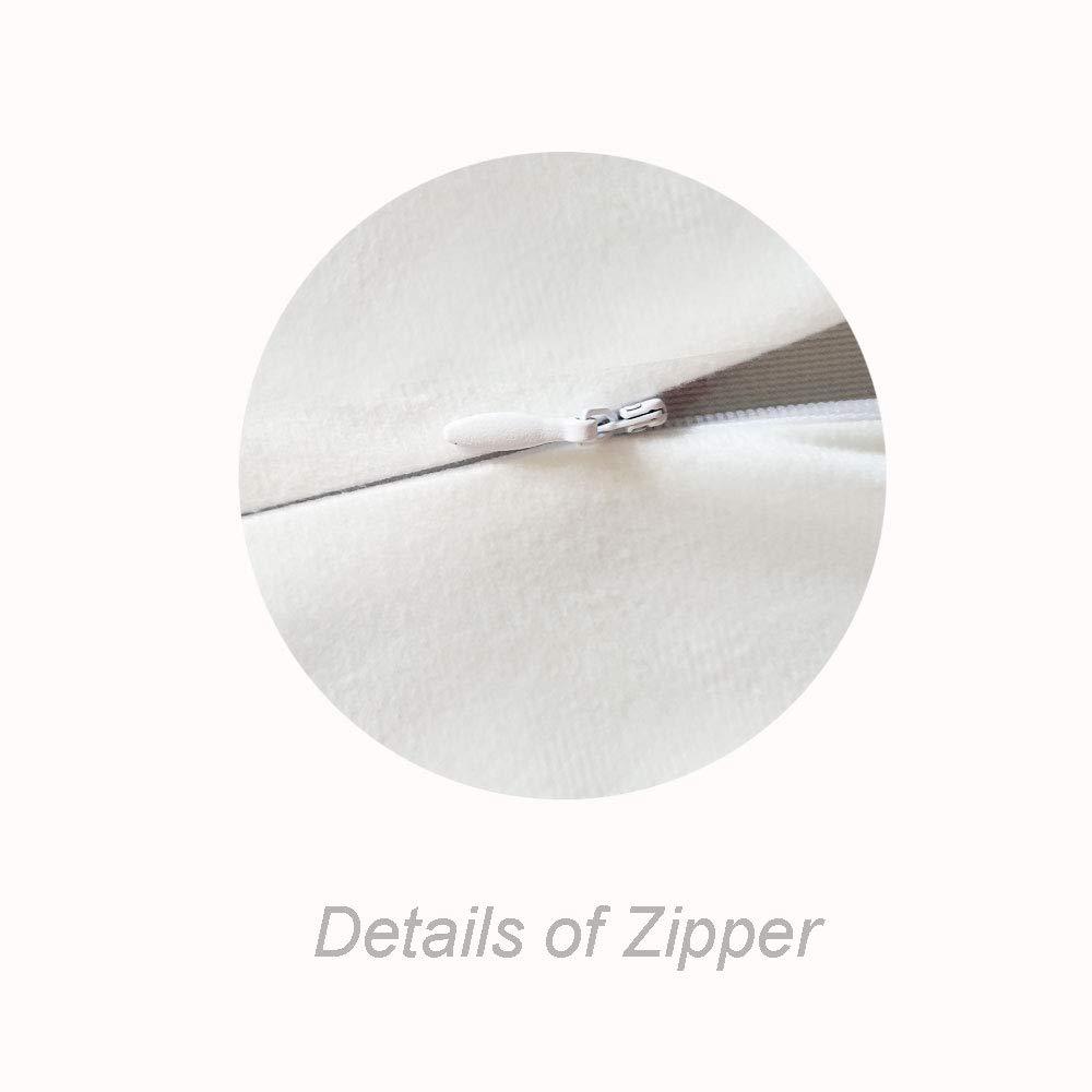 Valentines Day Red Heart Pillow Covers 18x18 Set of 2,Wedding Home Decor Love Decorative Throw Pillows Cushion Cases Romantic Valentine Gift for Girls Woman