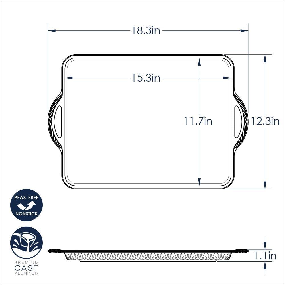 Nordic Ware Procast Oven Baking Sheet
