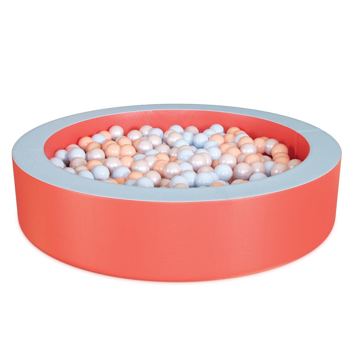 Milliard 44" Ball Pit for Toddlers and Baby, Red and Blue