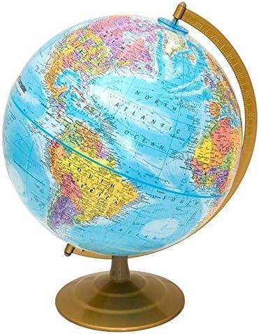 Replogle Explorer Desktop Globe, Blue 12"