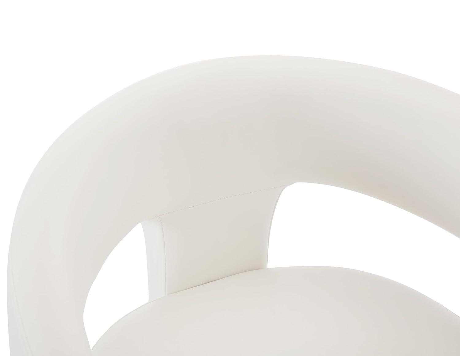 wahson office chair Modern Upholstered Barrel Dining Chairs (Set of 2)
