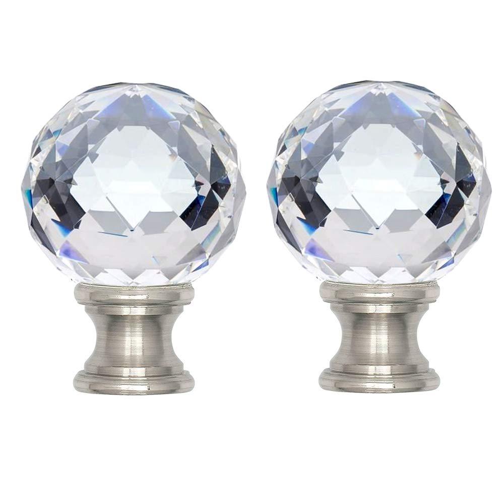 Eeristq 2pcs Lamp Shade Lamp Finial Caps Knob Lamp Decoration for Table Lamp Floor Light