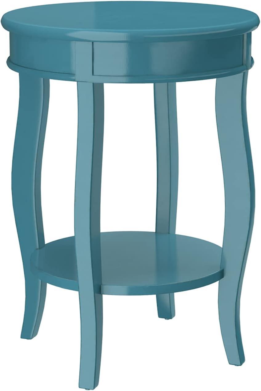 Affiable Side Table Teal Blue - Saltoro Sherpi