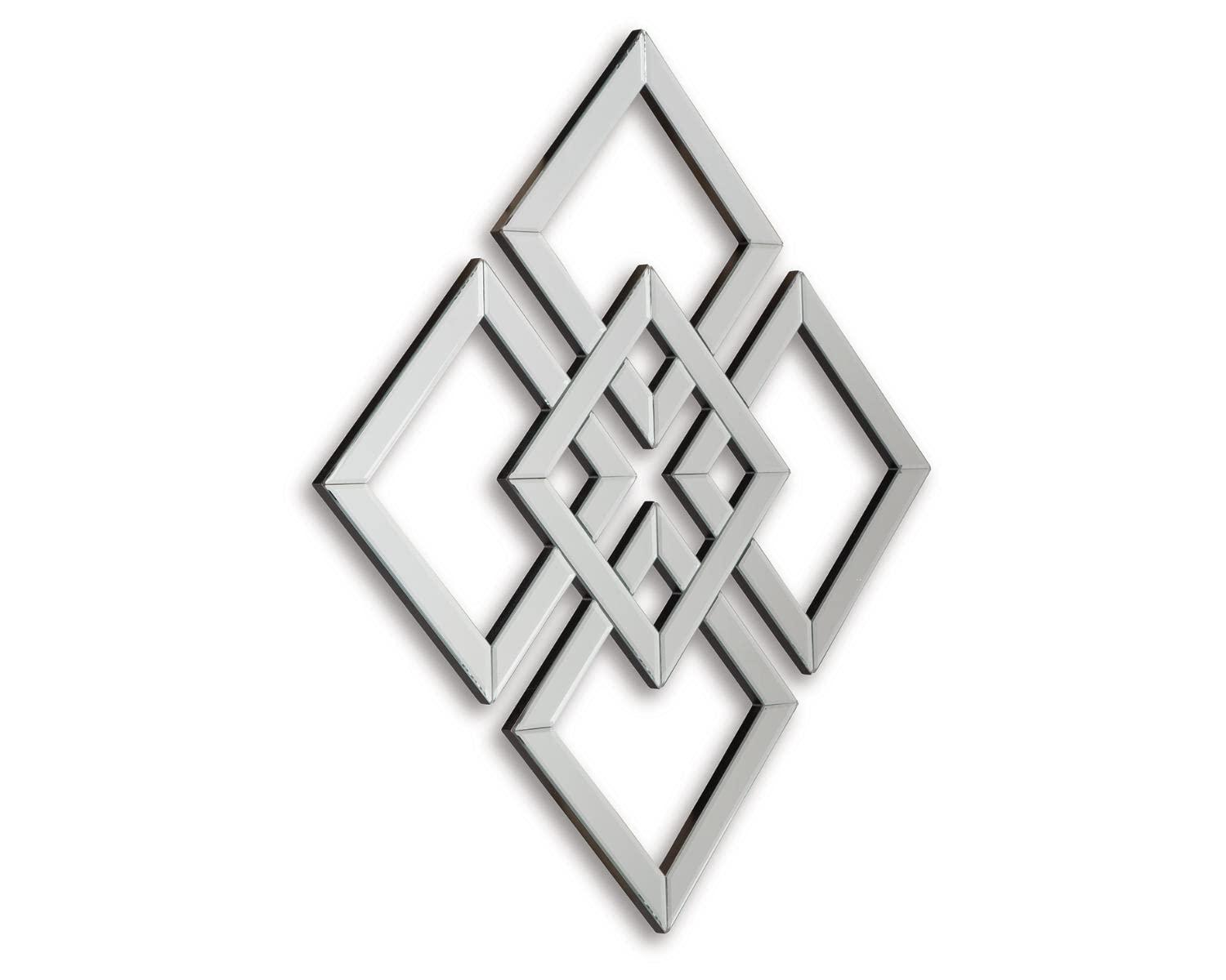 Signature Design by Ashley Contemporary Quinnley Accent Mirror  Mirror