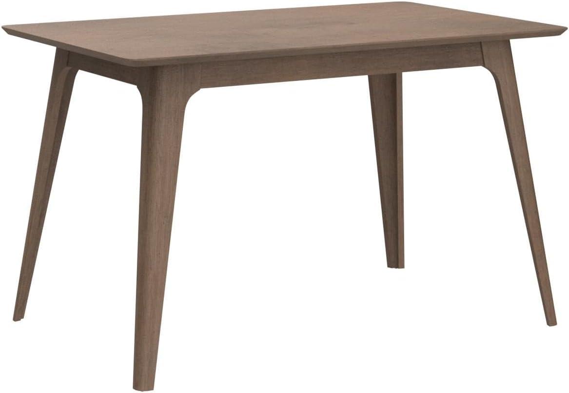 Gideon Dining Table - Natural Walnut - Christopher Knight Home: Scandinavian Style, Seats 4, Rubberwood Frame