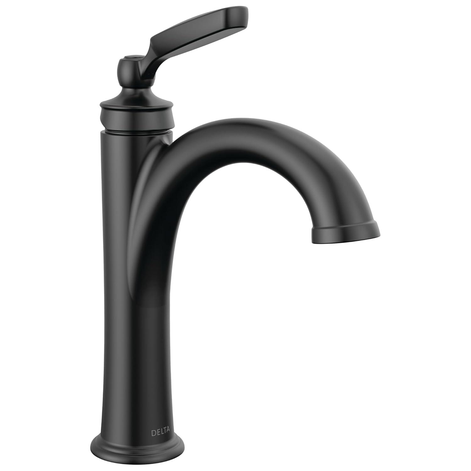 Woodhurst Single Hole Bathroom Faucet with Drain Assembly