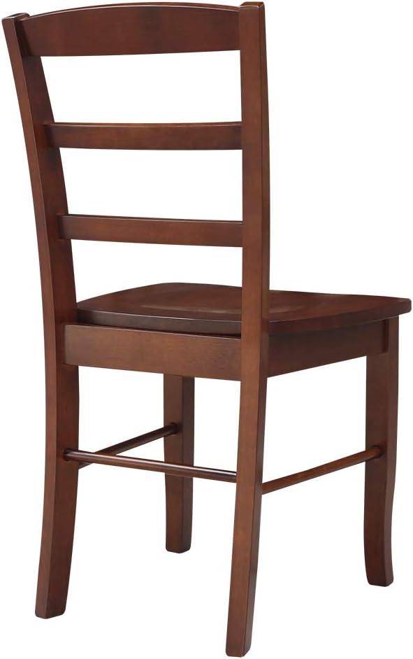 Set of 2 Madrid Ladderback Chairs - International Concepts