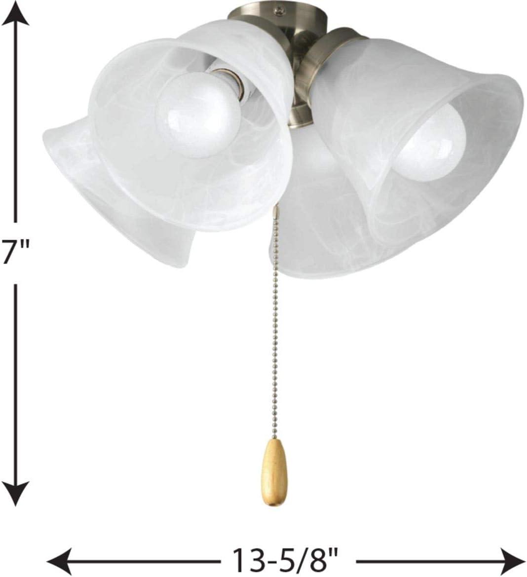 AirPro Collection Four-Light Ceiling Fan Light