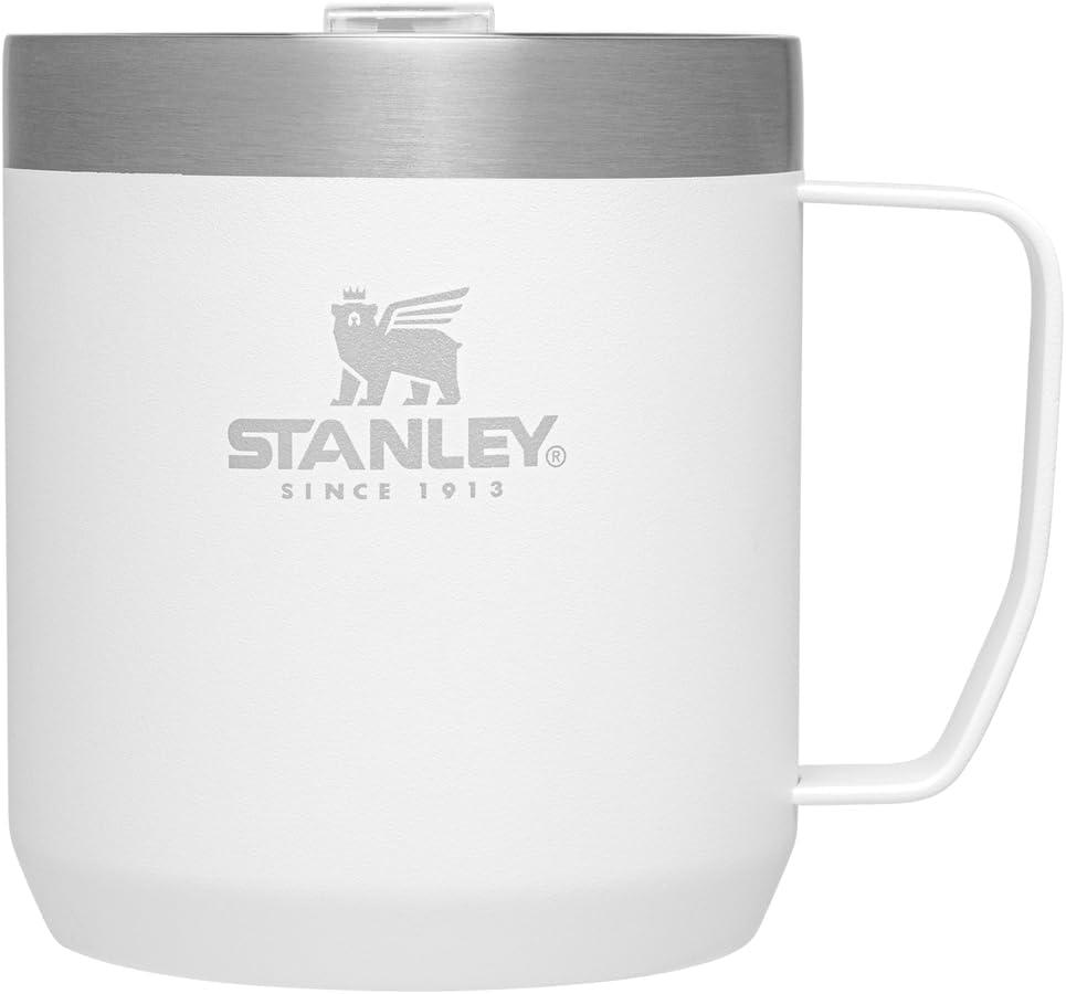 Polar White Stainless Steel Travel Mug with Tritan Lid