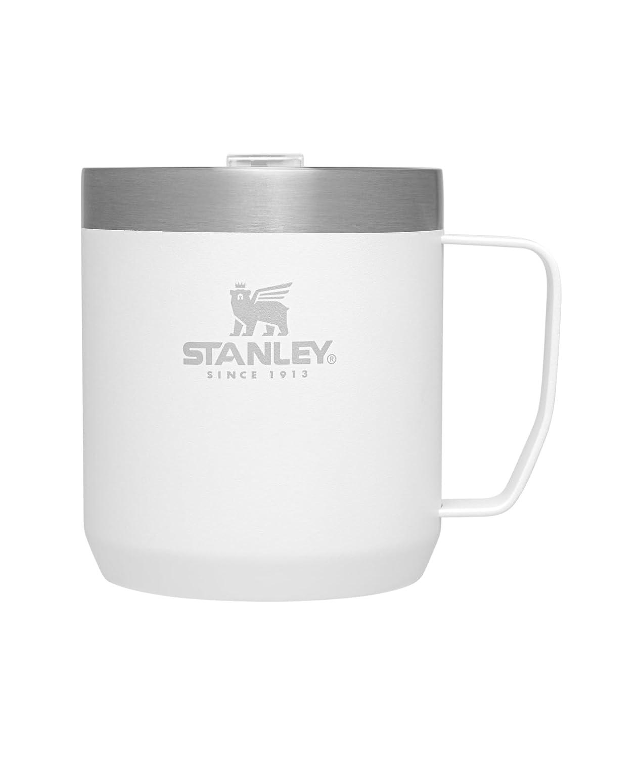 Polar White Stainless Steel Travel Mug with Tritan Lid