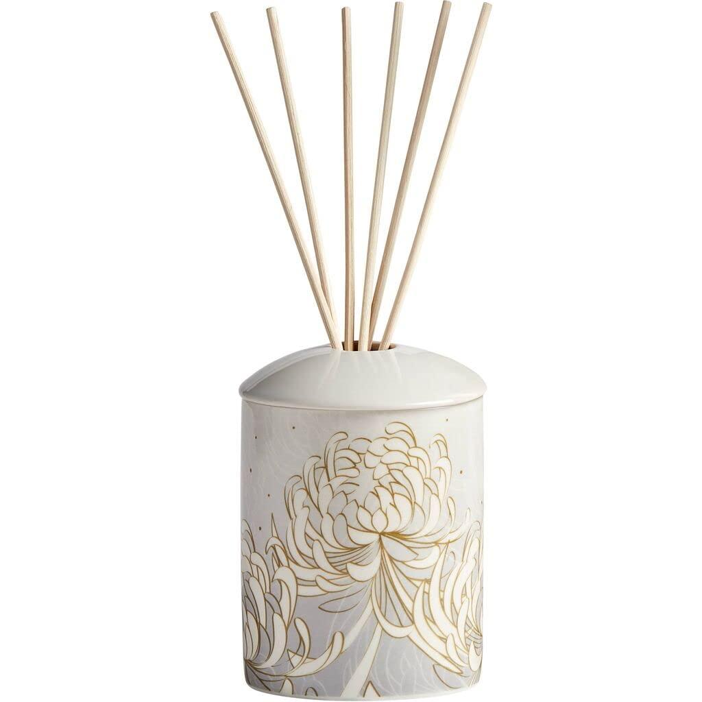 Aurora Almond & Vanilla Scented Reed Diffuser in Ceramic Holder