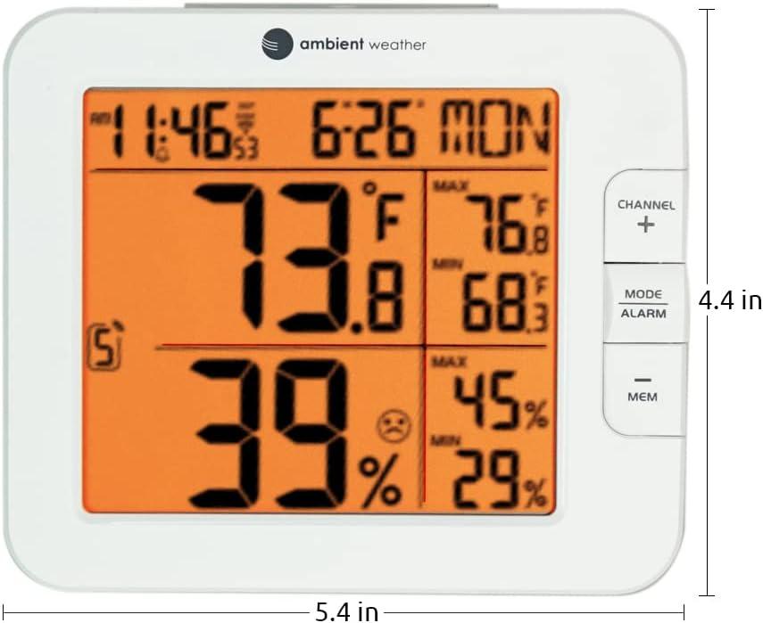 Ambient Weather 9'' Wireless Outdoor Weather Station