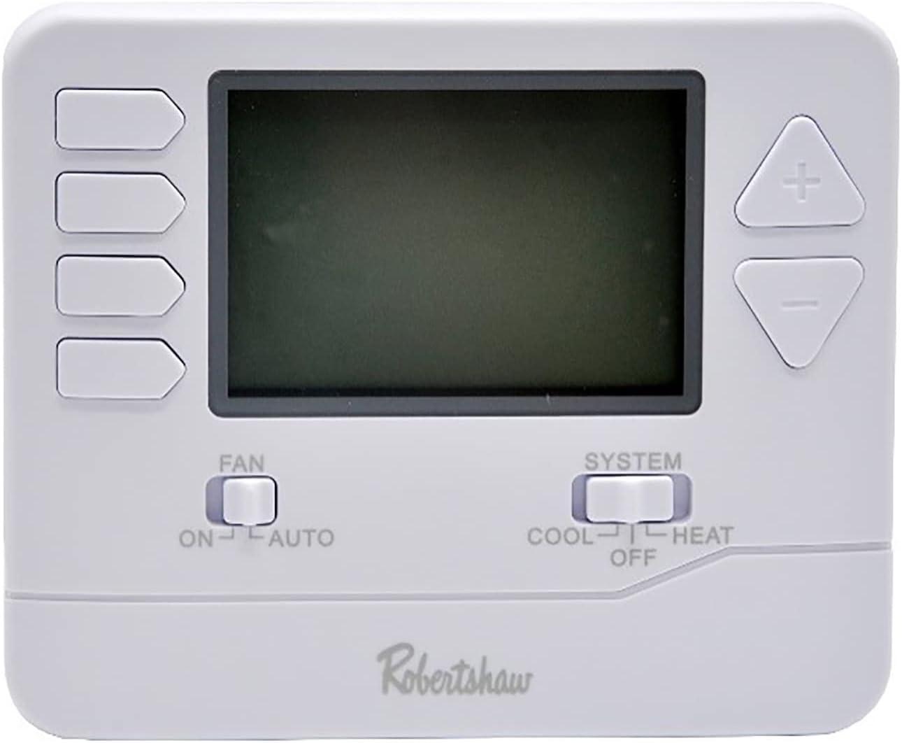 White Digital 7-Day Programmable Wall Thermostat