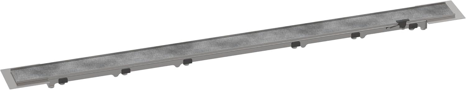 Rain Rock Trim Flex 35 1/4" Linear Grid Shower Drain