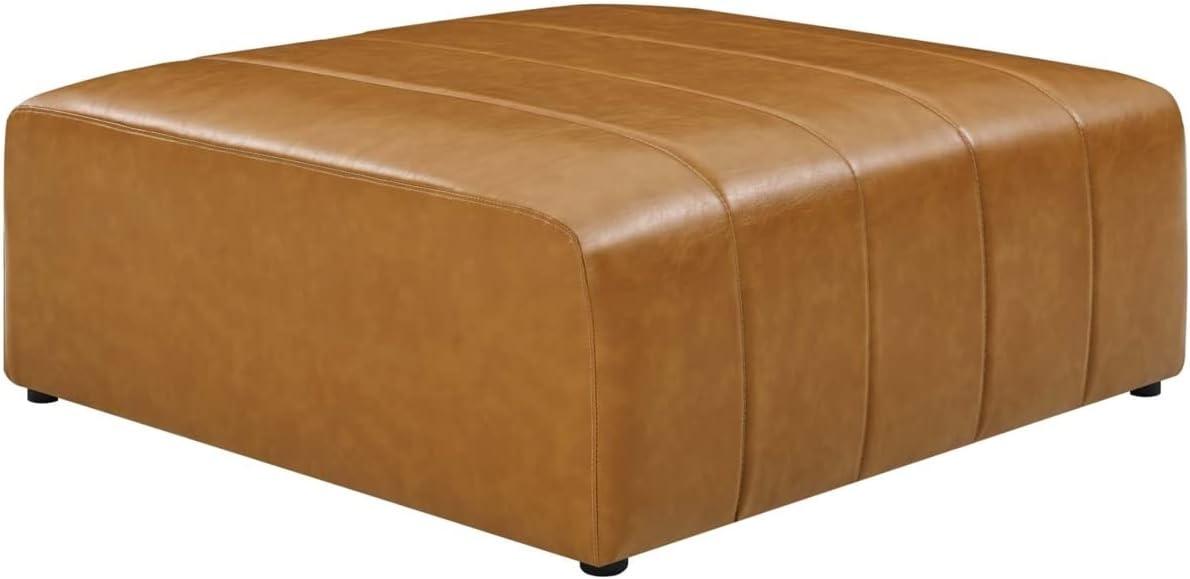 Bartlett Vegan Leather Ottoman by Modway