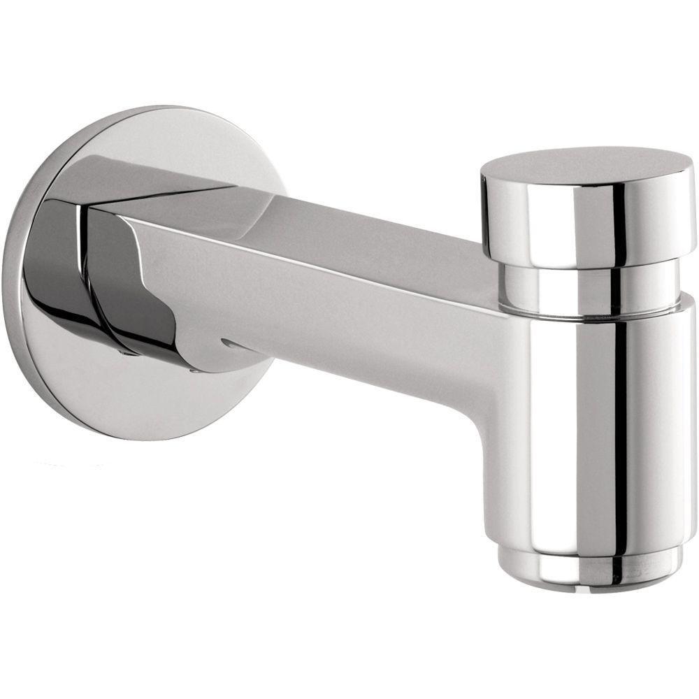 Metris S Wall Mounted Tub Spout Trim with Diverter