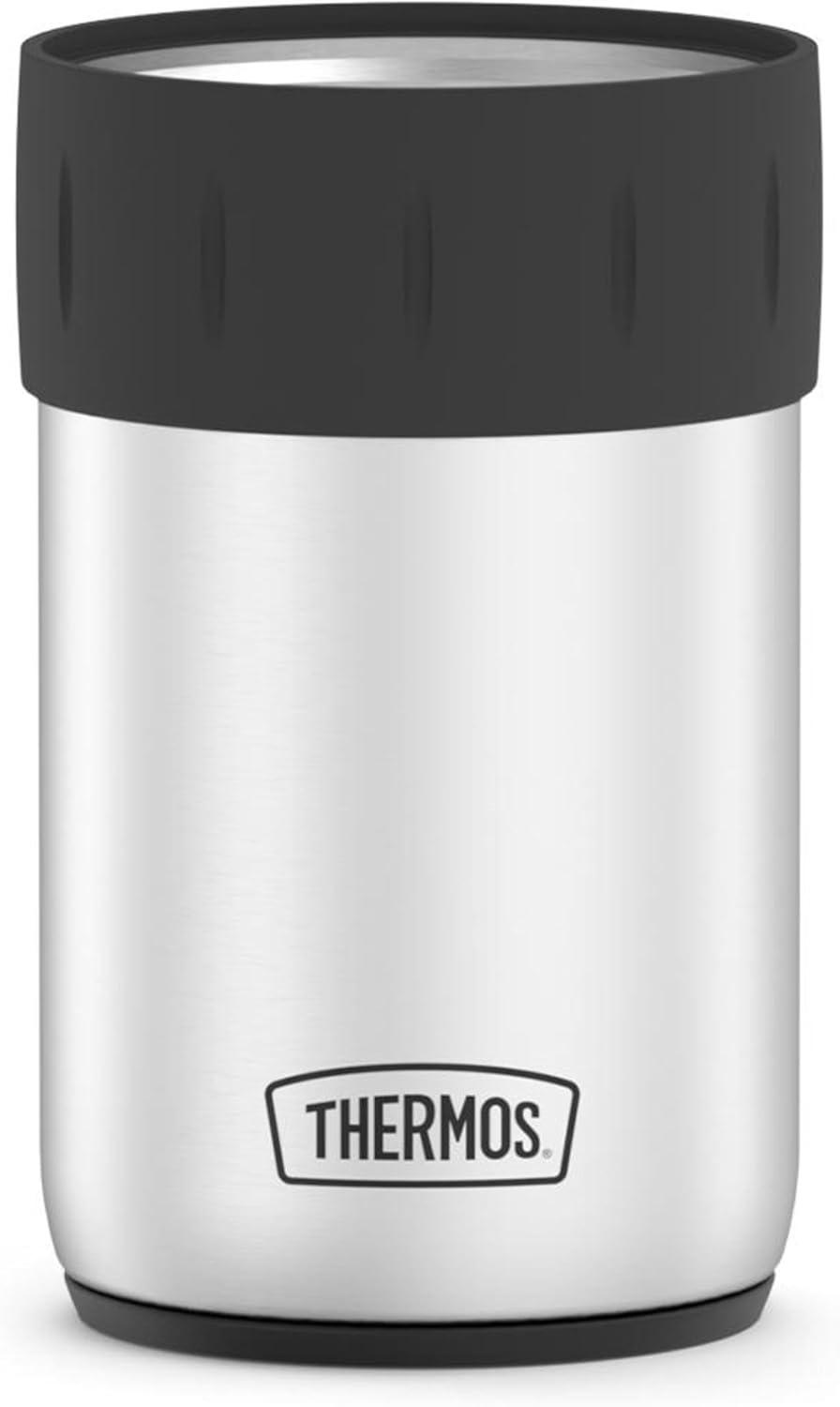 Thermos 12 oz. Insulated Stainless Steel Beverage Can Insulator - Silver/Gray