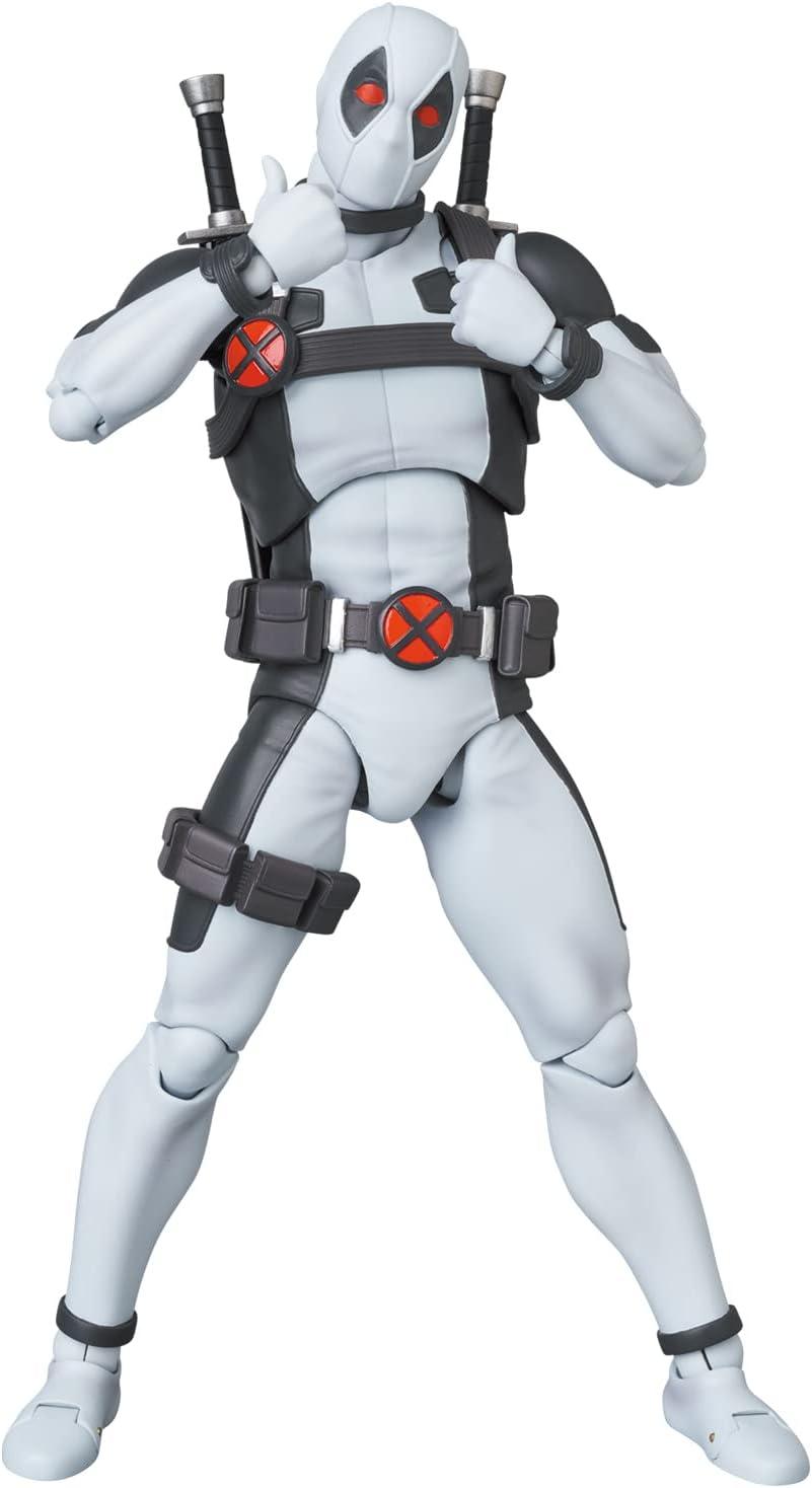 Deadpool X-Force Gray and Black Action Figure with Swords