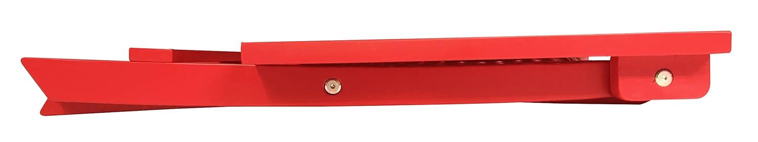 HElectQRIN TX 39013 Red Folding Adirondack Side Table