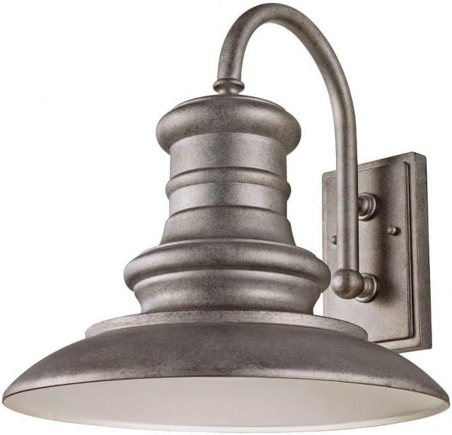 Textured Black 16" Bronze Outdoor Wall Lantern