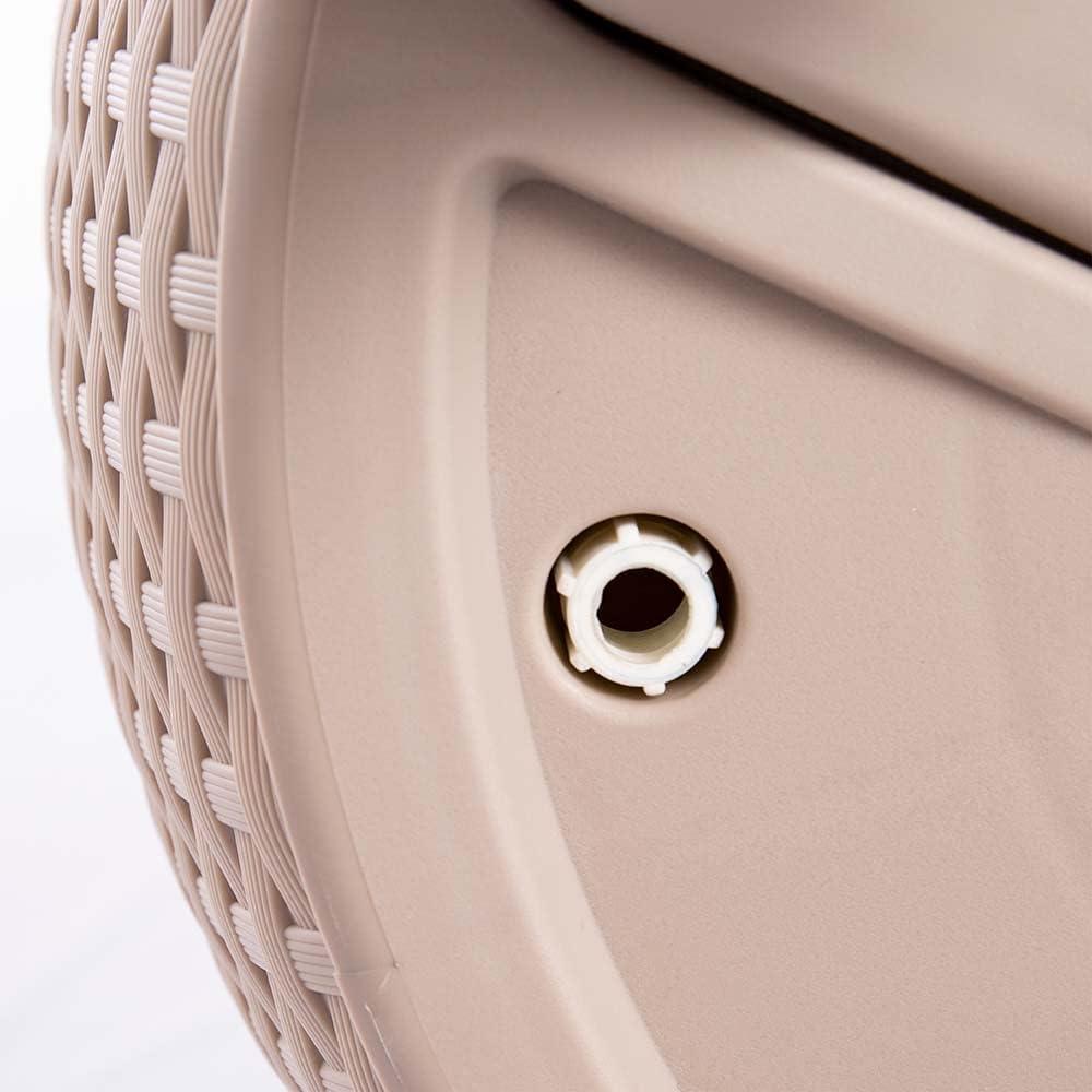 Cancun Resin Outdoor 2-In-1 Side Table and Cooler