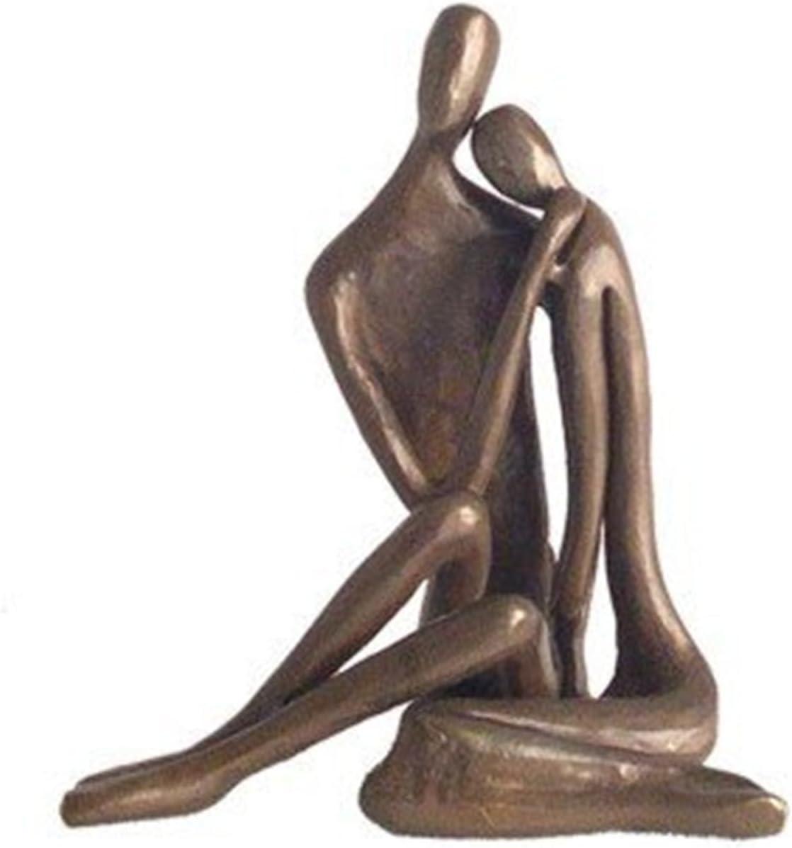 Danya B Small Couple Embracing Cast Bronze