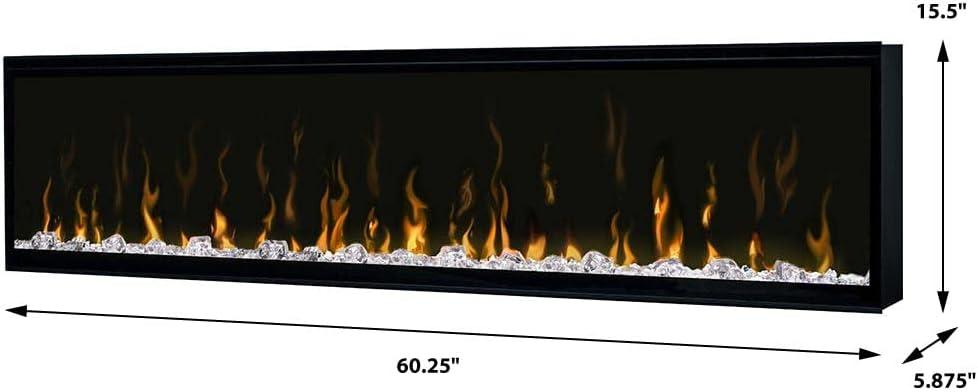 Dimplex IgniteXL Built-in Linear Electric Fireplace - Multi-Fire XD flame technology - 1,000 SQ FT