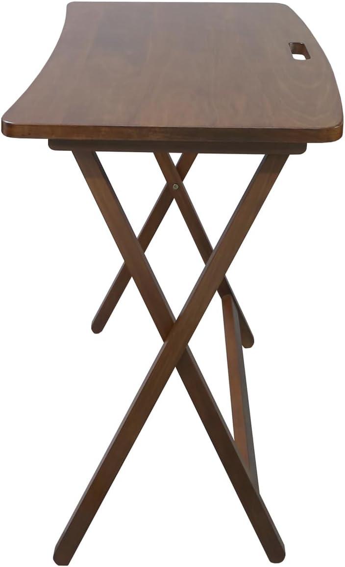 Arizona Folding Table with Solid American Gum - Walnut