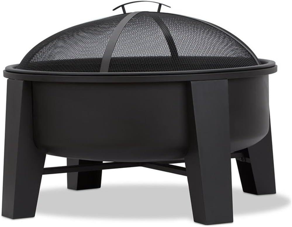 Forsyth Wood Burning Fire Pit By Real Flame