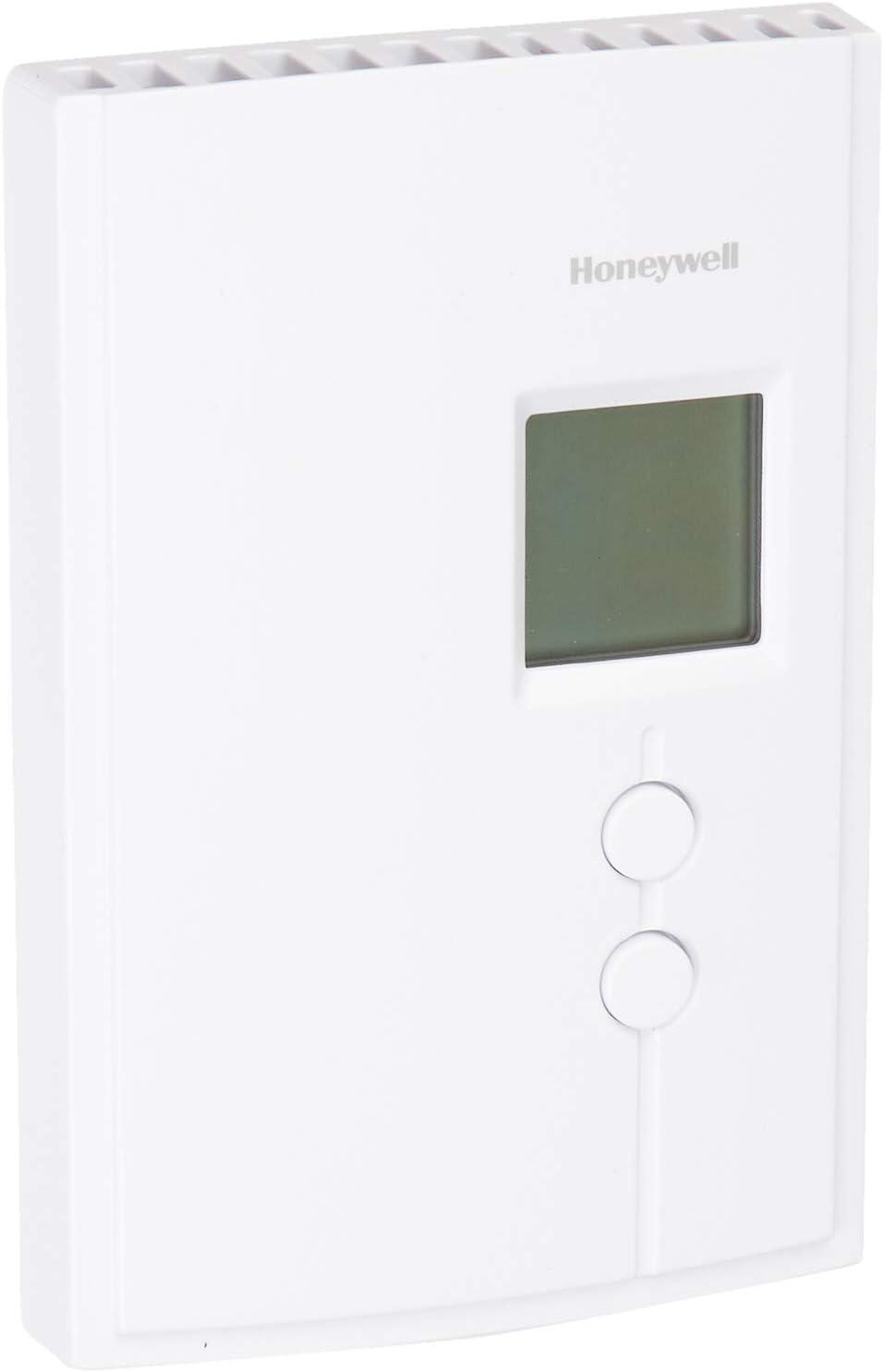 Honeywell Digital Non-Programmable Line Volt Thermostat for Electric Heat, White