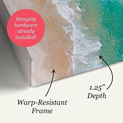 CANVAS ON DEMAND Staff Meeting Canvas Wall Art Print by Victoria Wilson Schultz, Contemporary, Home Decor, Horse, Cattle Artwork, 16"x20"