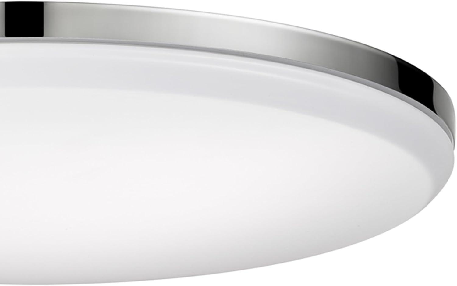 Globe Electric Ellington 2 in. H X 14 in. W X 14 in. L Chrome Ceiling Light