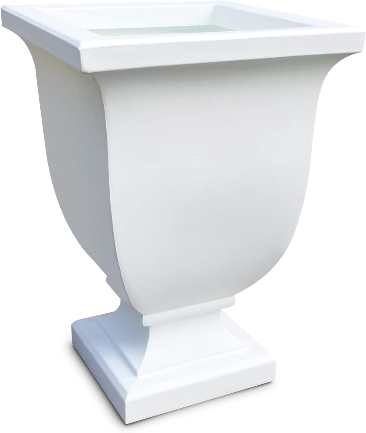 Arvia Self Water Resin Urn Planter