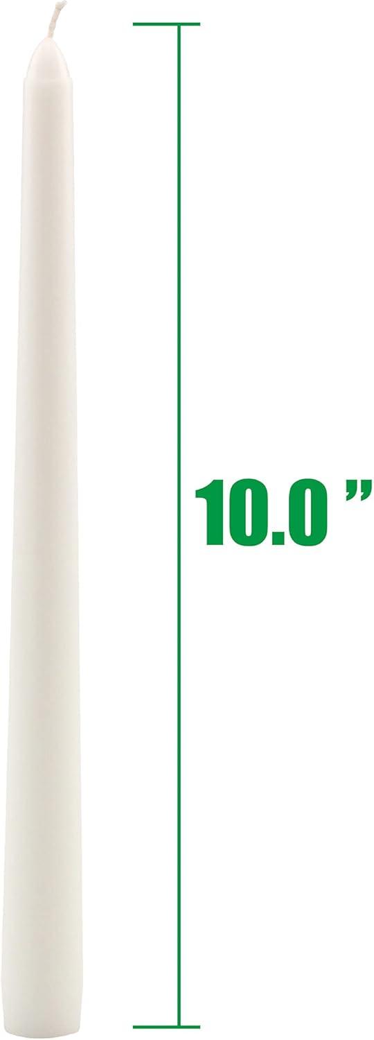 10" Taper Candle White - Stonebriar Collection