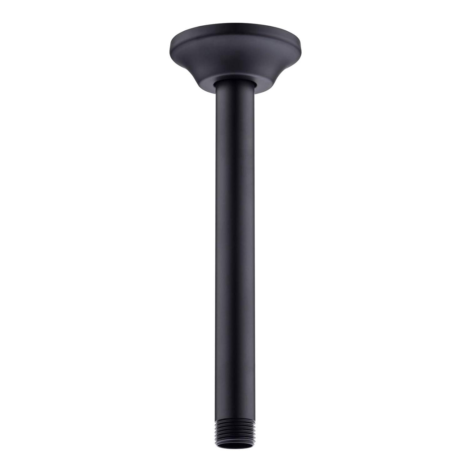 Circular 8" Ceiling Mounted Shower Arm