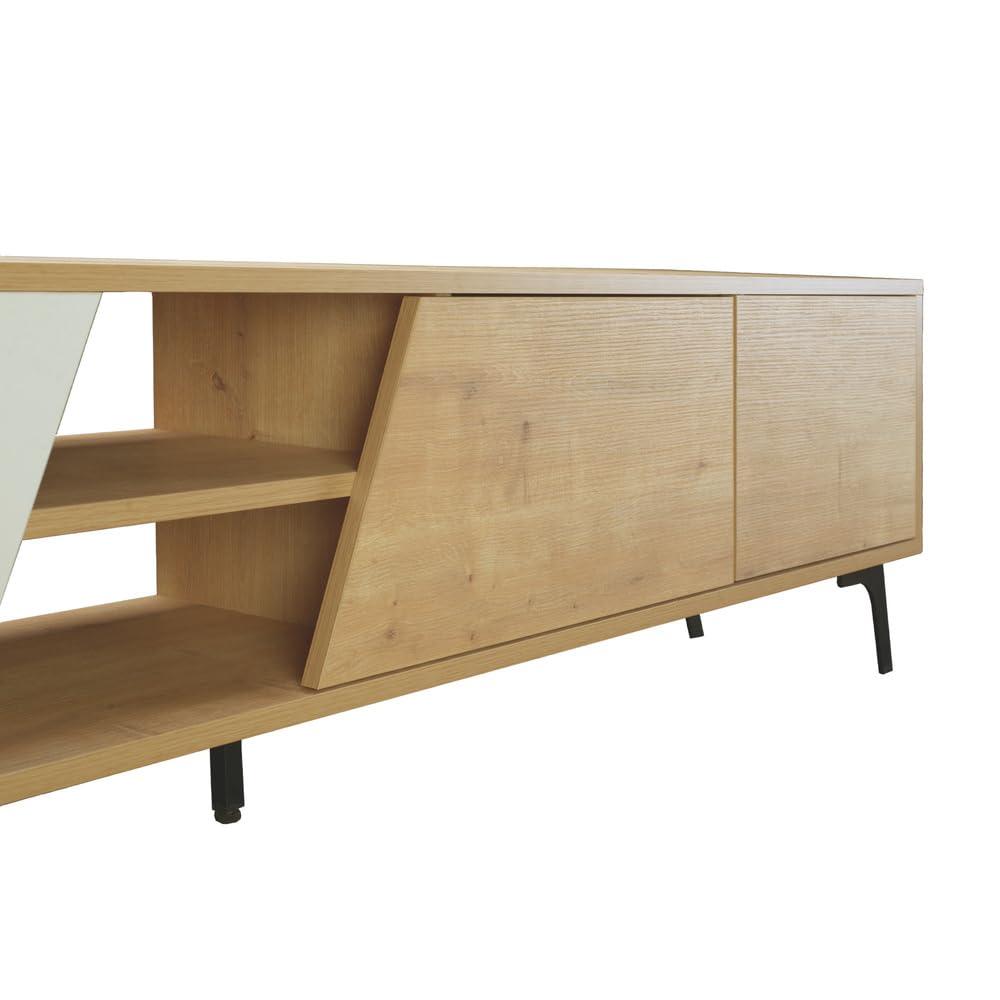 Niche TV Stand for TVs up to 70" Light Oak