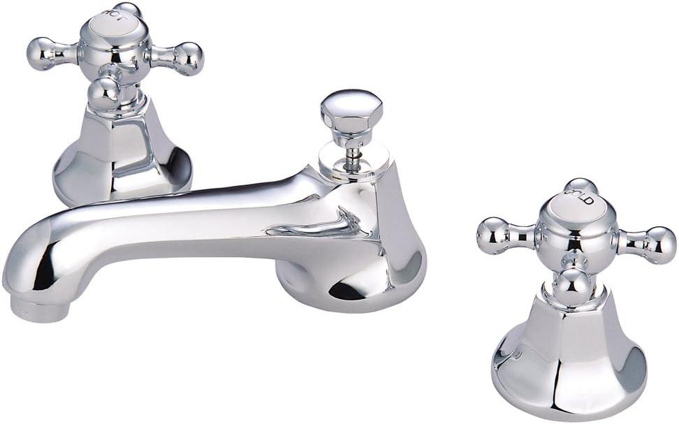 Elements Of Design Es4461bx Double Handle 8" To 16" Widespread Bathroom Faucet - Chrome