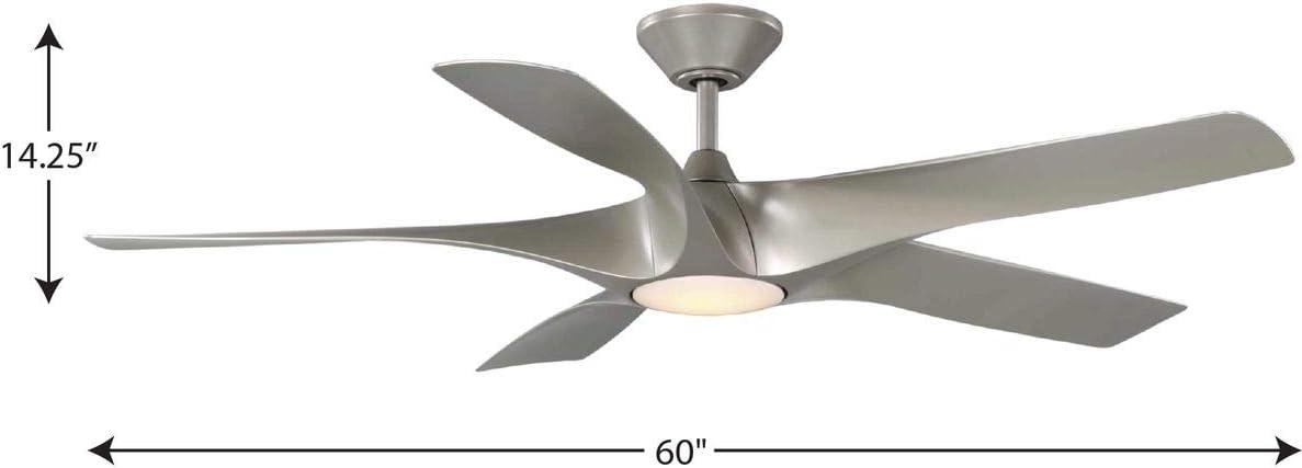 Progress Lighting 60'' Ceiling Fan with LED Lights