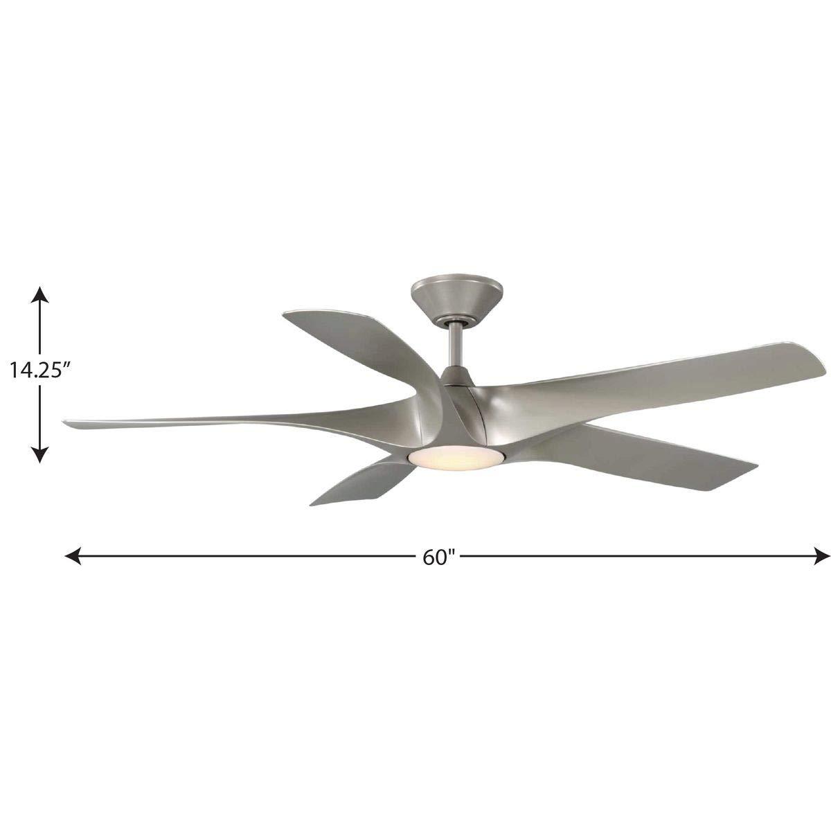 Progress Lighting 60'' Ceiling Fan with LED Lights