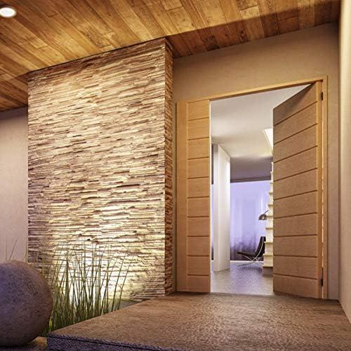 Natural Teak 3D Textured Wall Panels, 28" x 1.5"