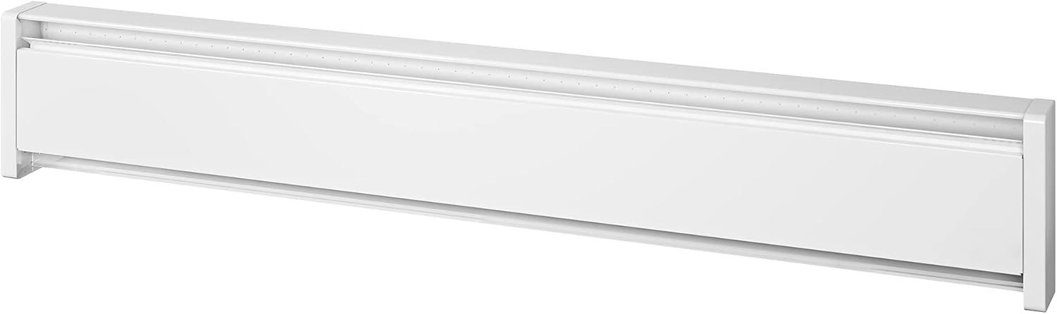 Cadet SoftHeat 59" Electric Hydronic Baseboard Heater (Model: EBHN1000W, Part: 13459), 3415/2560 BTU, 240/208 Volt, 1000/750 Watt, White