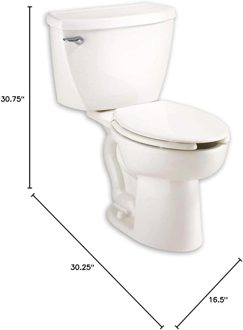 White High Efficiency Elongated Two-Piece Toilet