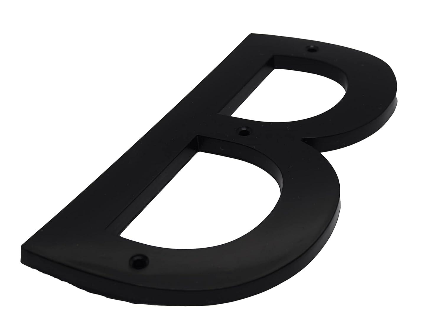 Barton Barton 6-Inch Floating Mount House Letter - Modern Design with Stainless Steel Construction