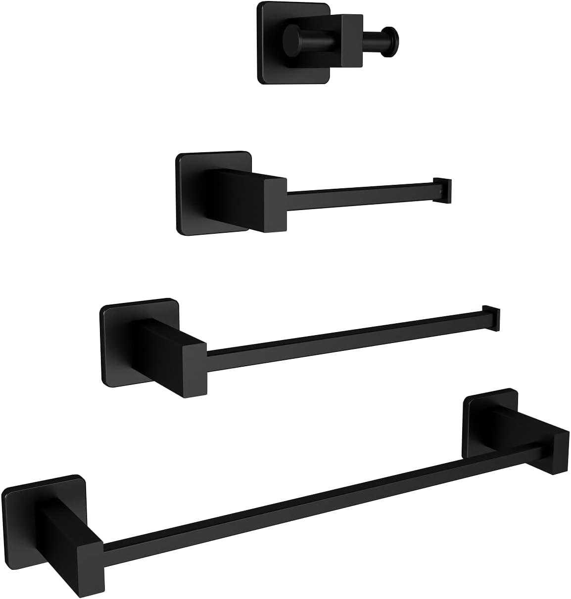 4 - Piece Bathroom Hardware Set